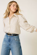 Women's Sadie Slub Stripe Shirt