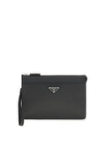 Prada Men Leather Pouch