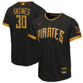 Paul Skenes Pittsburgh Pirates #30 Baseball Jersey - Black