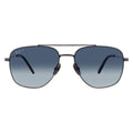 Ray Ban WILLIAM TITANIUM Polarized Blue Gradient Navigator Unisex Sunglasses RB8097 165/S3 59