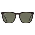 Ray Ban Polarized Green Square Unisex Sunglasses RB2210 901/58 53