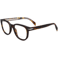 David Beckham Men's 50 mm Brown Opticals