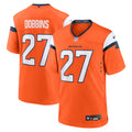 Denver Broncos J.K. Dobbins Orange Team Game Jersey