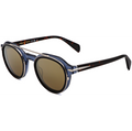 Rag & Bone Men's 51 mm Blue Sunglasses