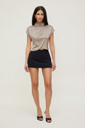 Ella Layered Satin Blouse