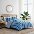 Nautica Gilpin Stripe Blue King Comforter Set