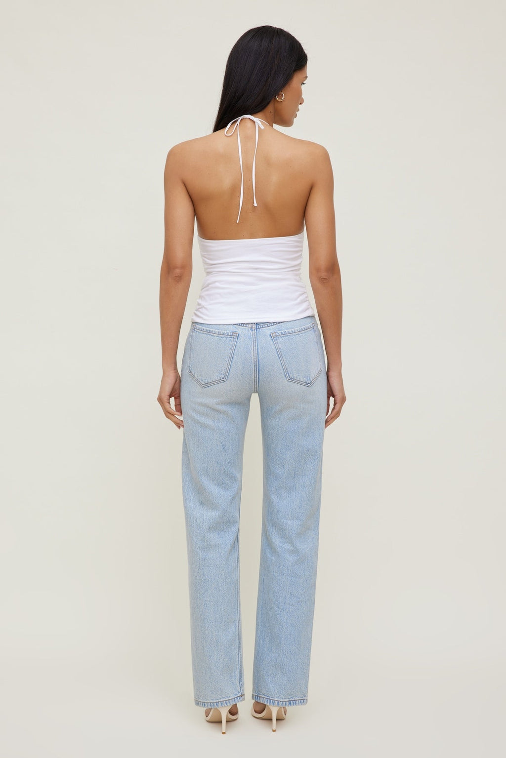 Poplin Halter Top