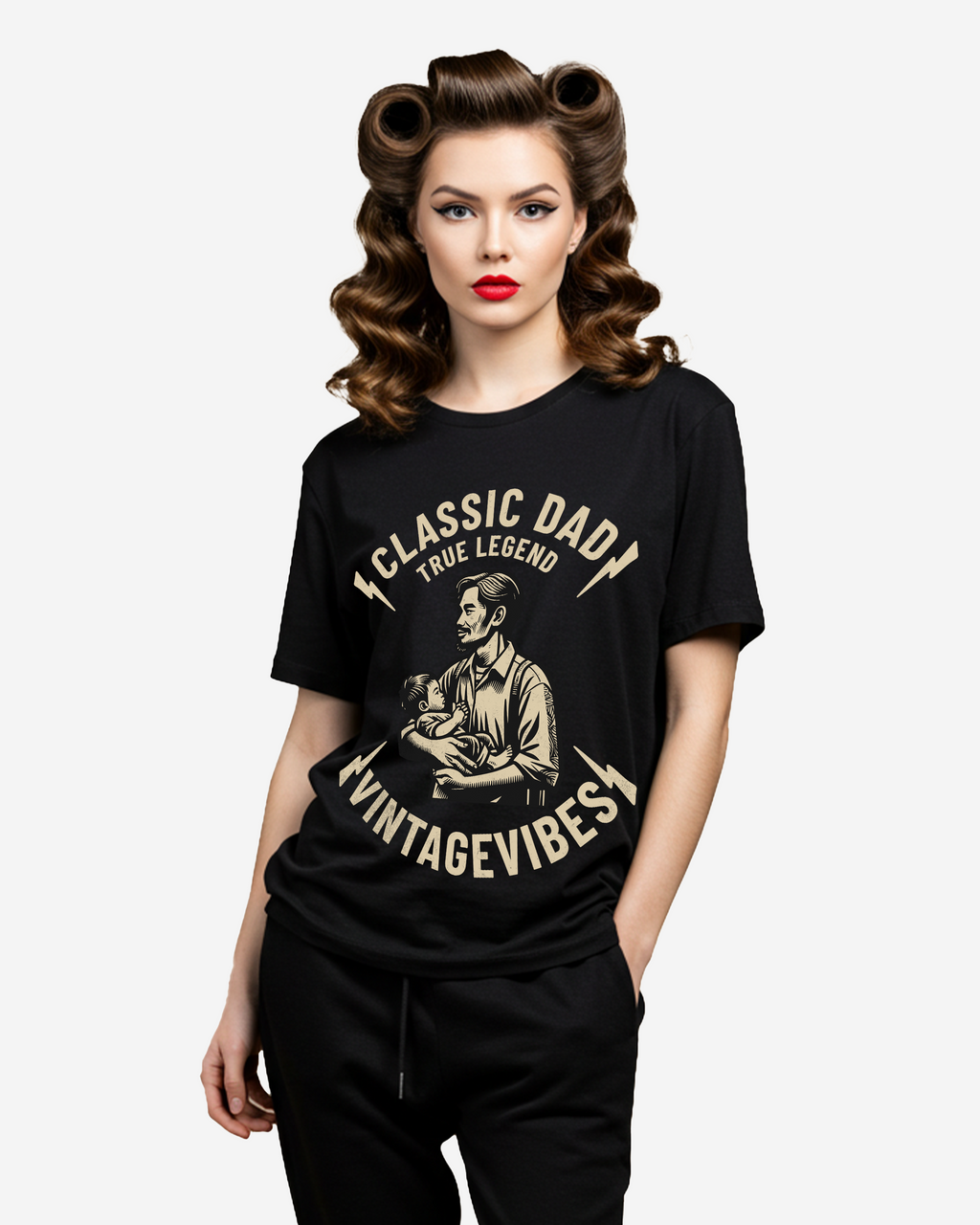 Classic Dad Women's Oversized T-Shirt