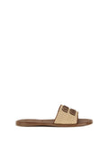 Miu Miu Women Raffia Slippers Sandals