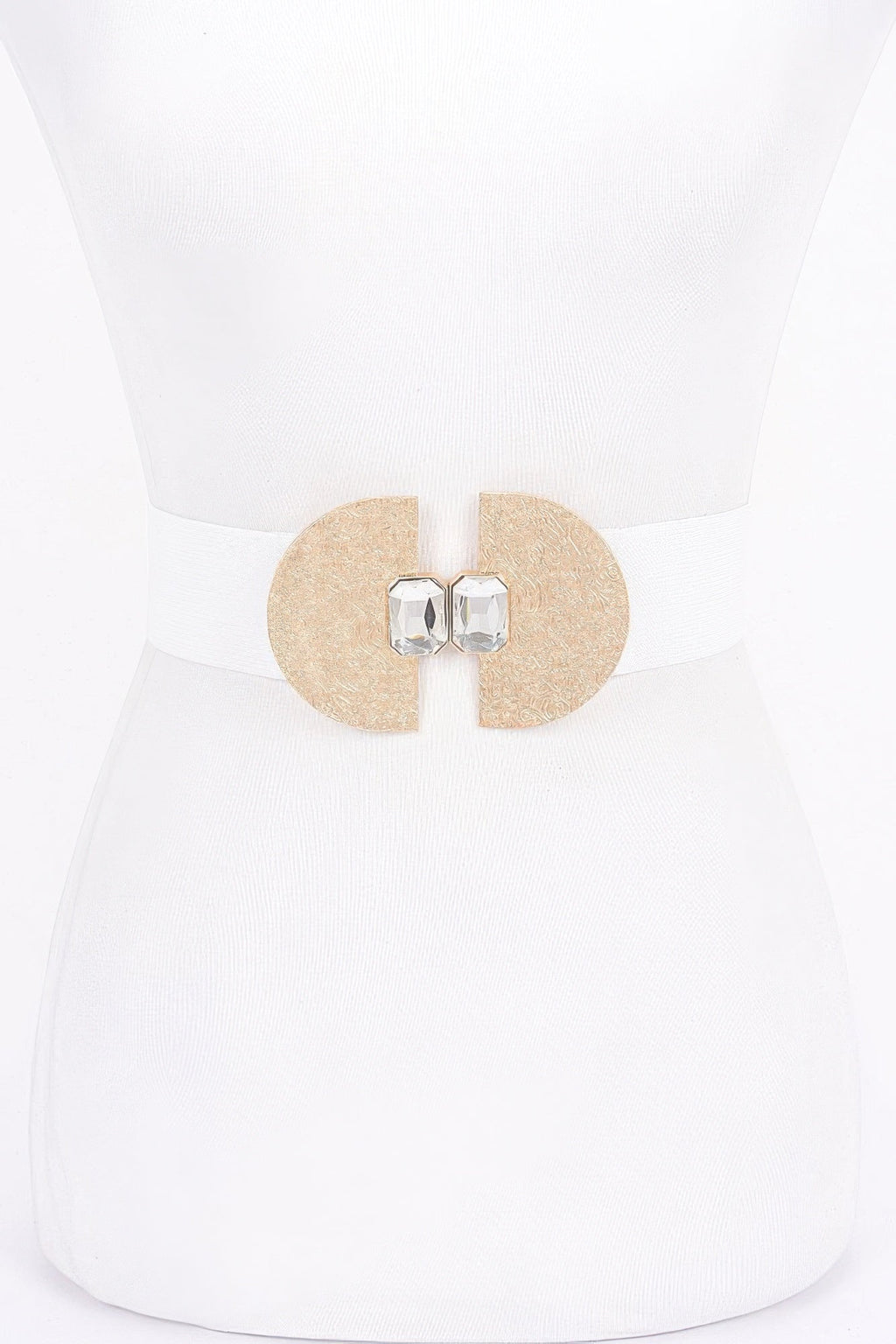 Metal Buckle Elastic Belt