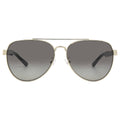 Tory Burch Grey Pilot Ladies Sunglasses TY6070 327111 57