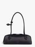 Alaia Women Le Teckel Medium Leather Shoulder Bag