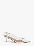 Alaia Women Le Coeur Slingback Pvc And Leather Pumps