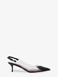 Alaia Women Le Coeur Slingback Pvc And Leather Pumps