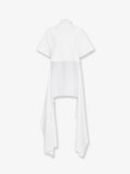 Alaia Women Asym Cotton Blend T-Shirt