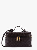 Bottega Veneta Women Bang Bang Leather Shoulder Bag With Intrecciato Pattern