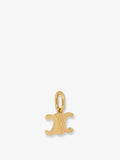 Celine Women Celine Triomphe Brass Charm