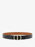 Dior Women Cd Icon Leather Belt