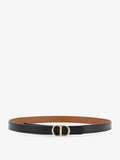 Dior Women Cd Icon Leather Belt