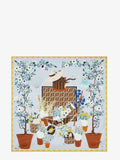 Fendi Women Silk Scarf With Gardening Print