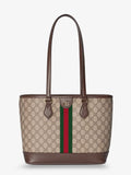 Gucci Women Ophidia Gg Fabric Shopping Bag