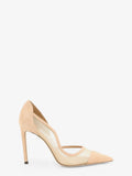 Jimmy Choo Women Brigitte Voile And Suede Decollete