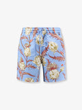 Loewe Men Paula's Ibiza Floral Print Nylon Swim Trunks