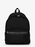 Saint Laurent Men Nylon And Leather City Backpack