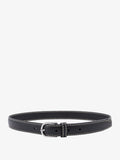 Toteme Women Slim Grained Leather Belt