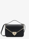 Valentino Garavani Women Rockstud Leather Crossbody Bag With Stud Detail