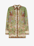 Zimmermann Women Indra Silk Shirt