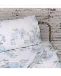 Melange Home Set of Two 200 Thread Count Cotton Percale Jardin De Rose