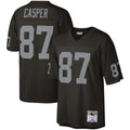 Las Vegas Raiders Dave Casper Mitchell & Ness Black Legacy Replica Jersey