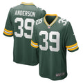 Green Bay Packers Zayne Anderson Green Team Game Jersey