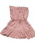 Women's Striped Mini Dress In Red/white