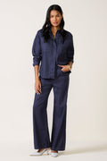 Women's Joelle Stretch Linen Trouser with Tie Waist Pants