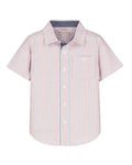 Hope & Henry Seersucker Short Sleeve Shirt