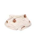 oh baby! Ladybug Print Drawstring Slub Track Short