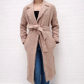 HELMUT LANG WOOL TEDDY COAT - SIZE XXS