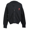 Ami Ami De Coeur Cardigan in Black Wool