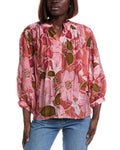 LUXE ALWAYS Long Sleeve Blouse