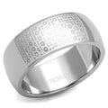 High polished (no plating) Stainless Steel Ring with No Stone