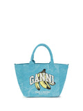 Ganni Women Banana Print Tote Bag