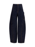 Self-Portrait Women Cargo Jeans