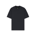 Logo-collar T-shirt in stretch cotton