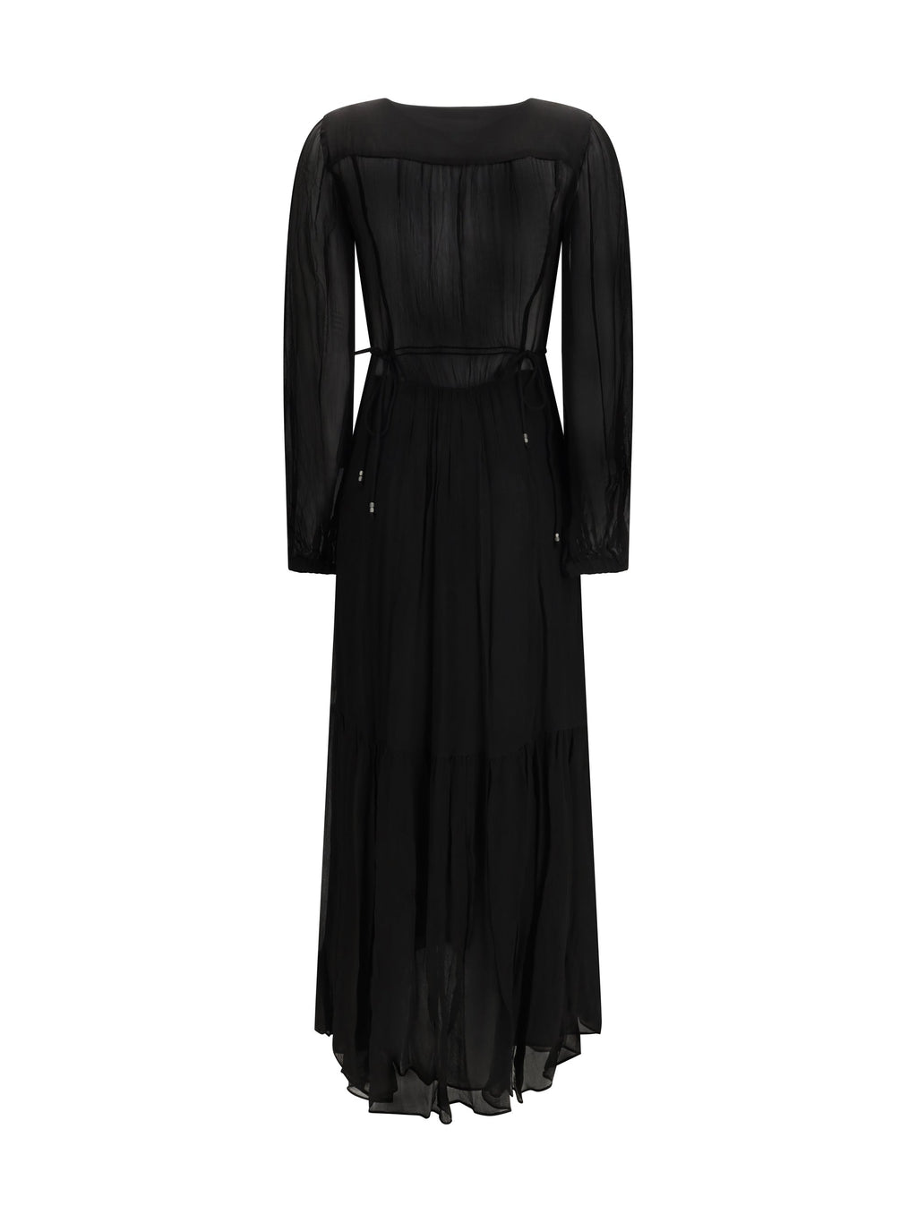 Marant Etoile Women Buttoned Sheer Long Dress