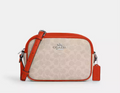 NWT Coach Medium Jamie Camera Crossbody Bag In Signature Canvas & Leather