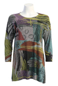 Women's Morocco Raglan Slinky Top In Green