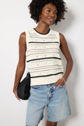 Women's Athena Pointelle Knit Vest