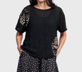 Halo Boxy Tee In Galaxy